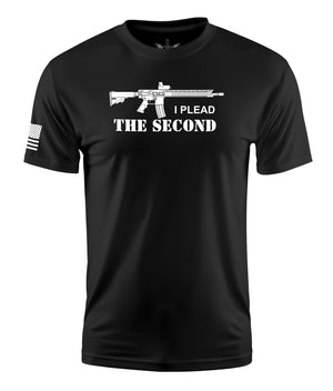 I Plead The Second Short Sleeve Shirt Apparel and Accessories Black Cotton