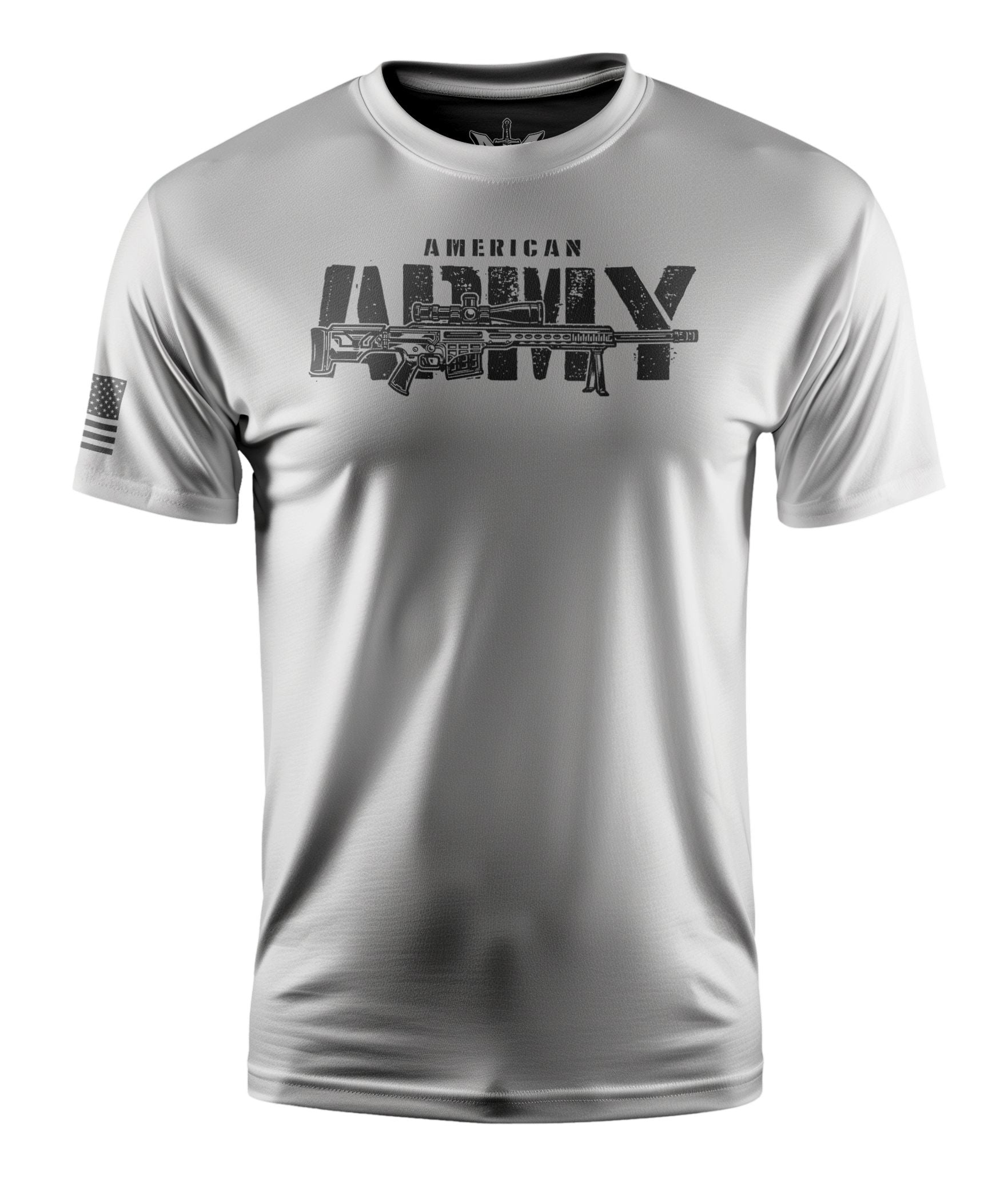 American Army Short Sleeve Shirt Apparel and Accessories White Cotton