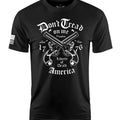 Don't Tread On Me Pistols Short Sleeve Shirt Apparel and Accessories Black Cotton