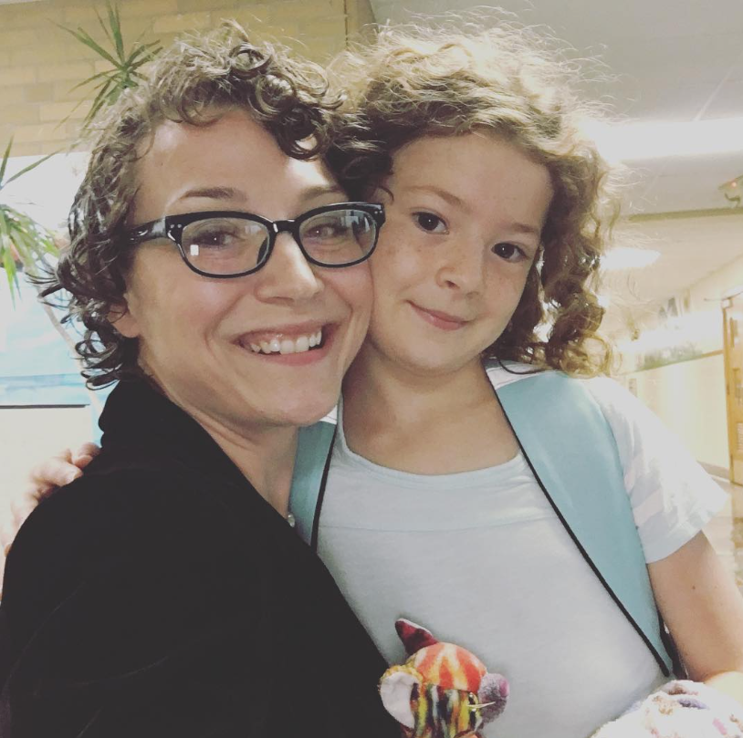 Gyllionna with mom