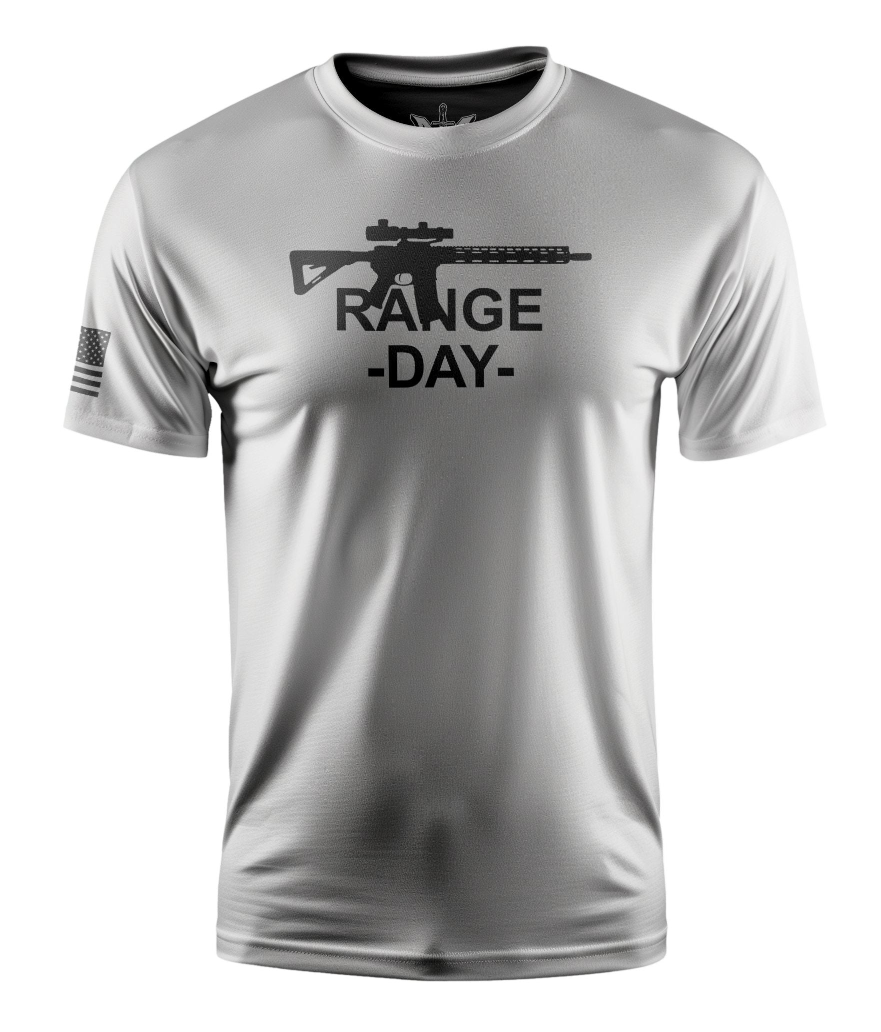 Range Day Short Sleeve Shirt Apparel and Accessories White Cotton