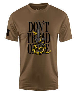 Don't Tread On Me Short Sleeve Shirt in apparel & accessories, and it comes in military green, tan.
